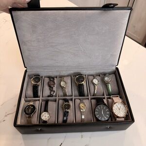 Watch bundle with storage case